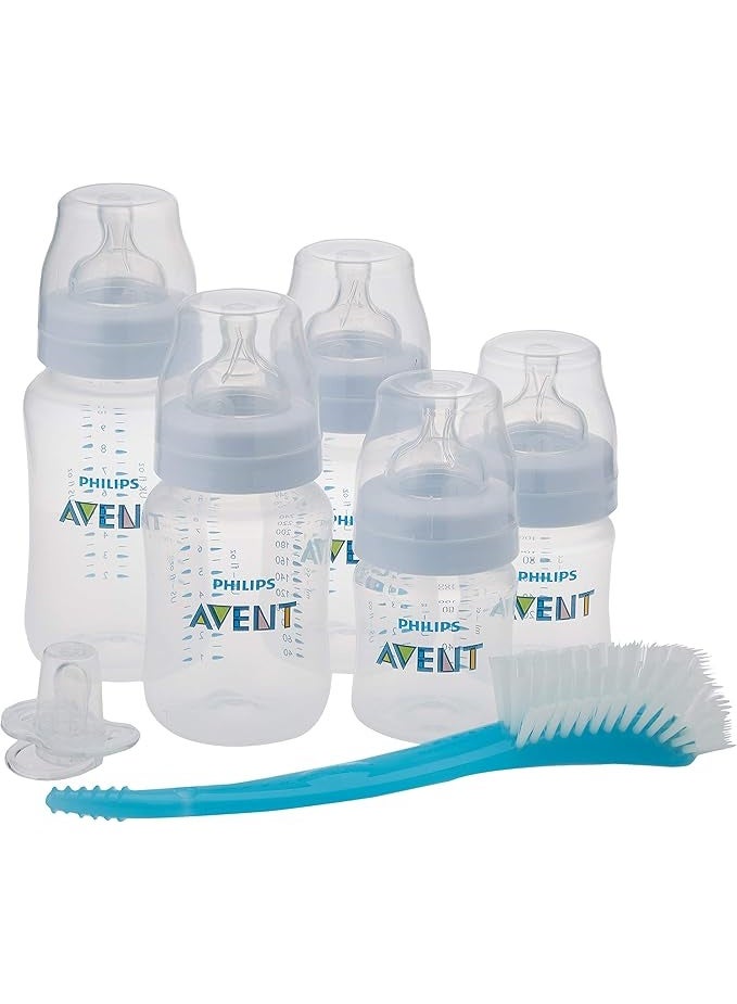 آفينت زجاجة رضاعة فيليبس أفينت ، سعة 125 مل و330 مل، مصنوعة من البولي بروبيلين (PP)، شفافة وبيضاء - Image 2